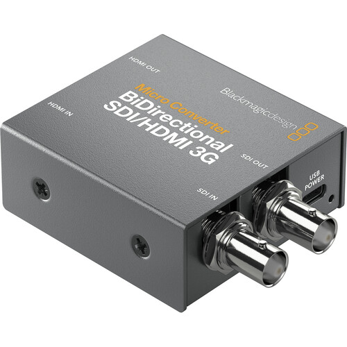 Blackmagic Design Micro Converter BiDirectional SDI/HDMI 3G กล่องแปลงสัญญาณภาพได้ทั้ง SDI เป็น HDMI และแปลง HDMI เป็น SDI ราคา 2600 บาท