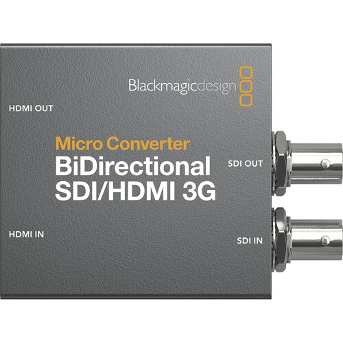 Blackmagic Design Micro Converter BiDirectional SDI/HDMI 3G กล่องแปลงสัญญาณภาพได้ทั้ง SDI เป็น HDMI และแปลง HDMI เป็น SDI ราคา 2600 บาท