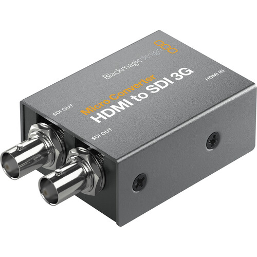 Blackmagic Design Micro Converter HDMI to SDI 3G กล่องแปลงสัญญาณภาพ HDMI เป็น SDI / 3G-SDI รองรับสัญญาณ 1080p60 ใส่ 3D LUT ได้ ราคา 1800 บาท