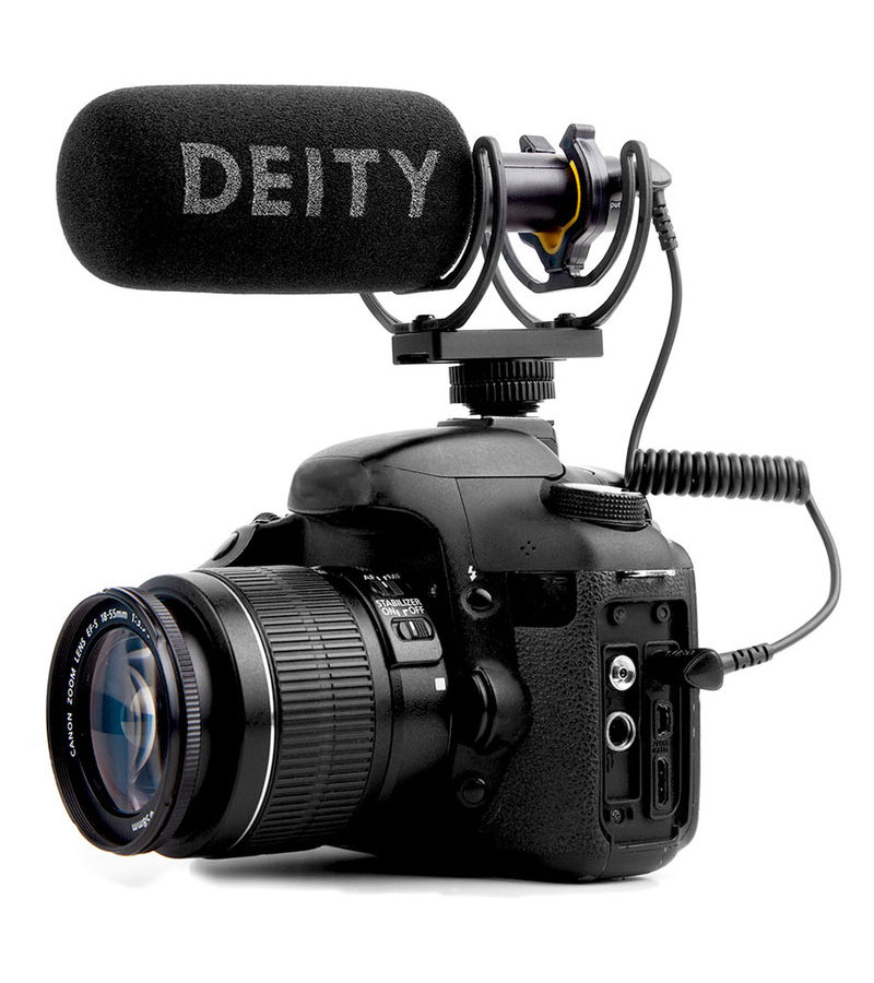 Deity V-Mic D3 Microphone ไมค์ติดกล้องแบบช๊อตกัน สำหรับถ่ายวิดีโอ พร้อม Rycote ติดฮอทชู ราคา 3500 บาท