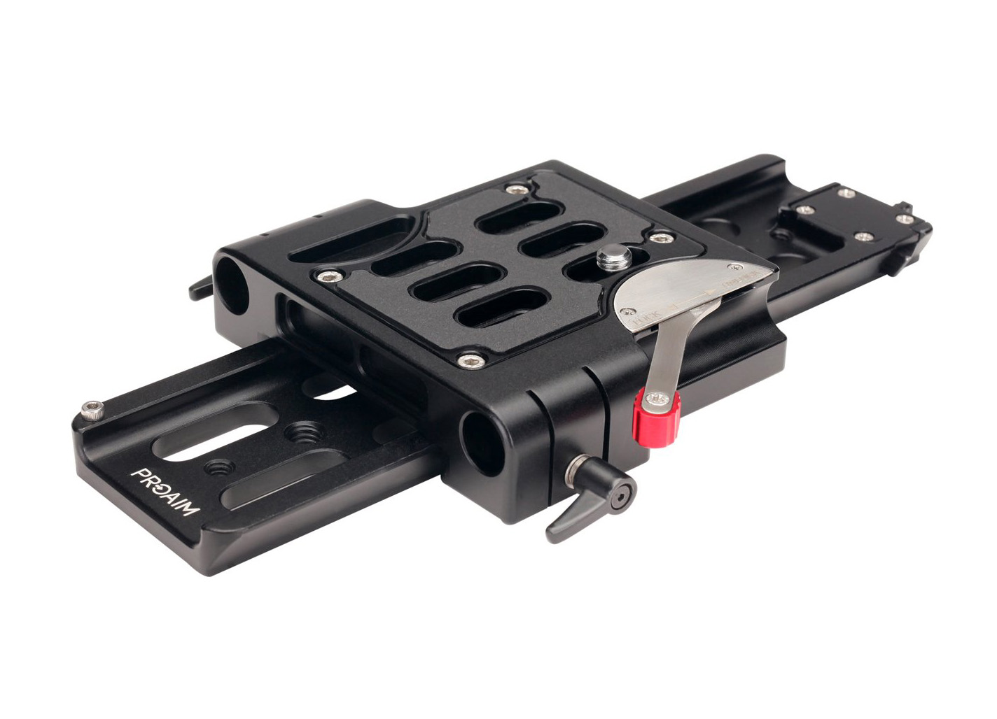 Proaim 15mm Quick Release Camera Base Plate with Dovetail (ARRI Standard) Baseplate มาตรฐาน Arri พร้อมช่องใส่ Rod 15 mm ราคา 8990 บาท