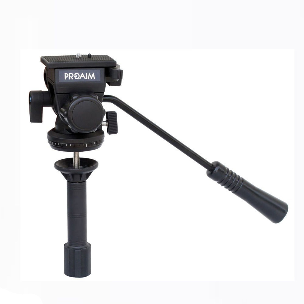 Proaim DSLR Camcorder 75mm Professional Fluid Tripod Head หัววิดีโอขนาด 75 มม. รองรับกล้องน้ำหนัก 3 กก. ราคา 490 บาท