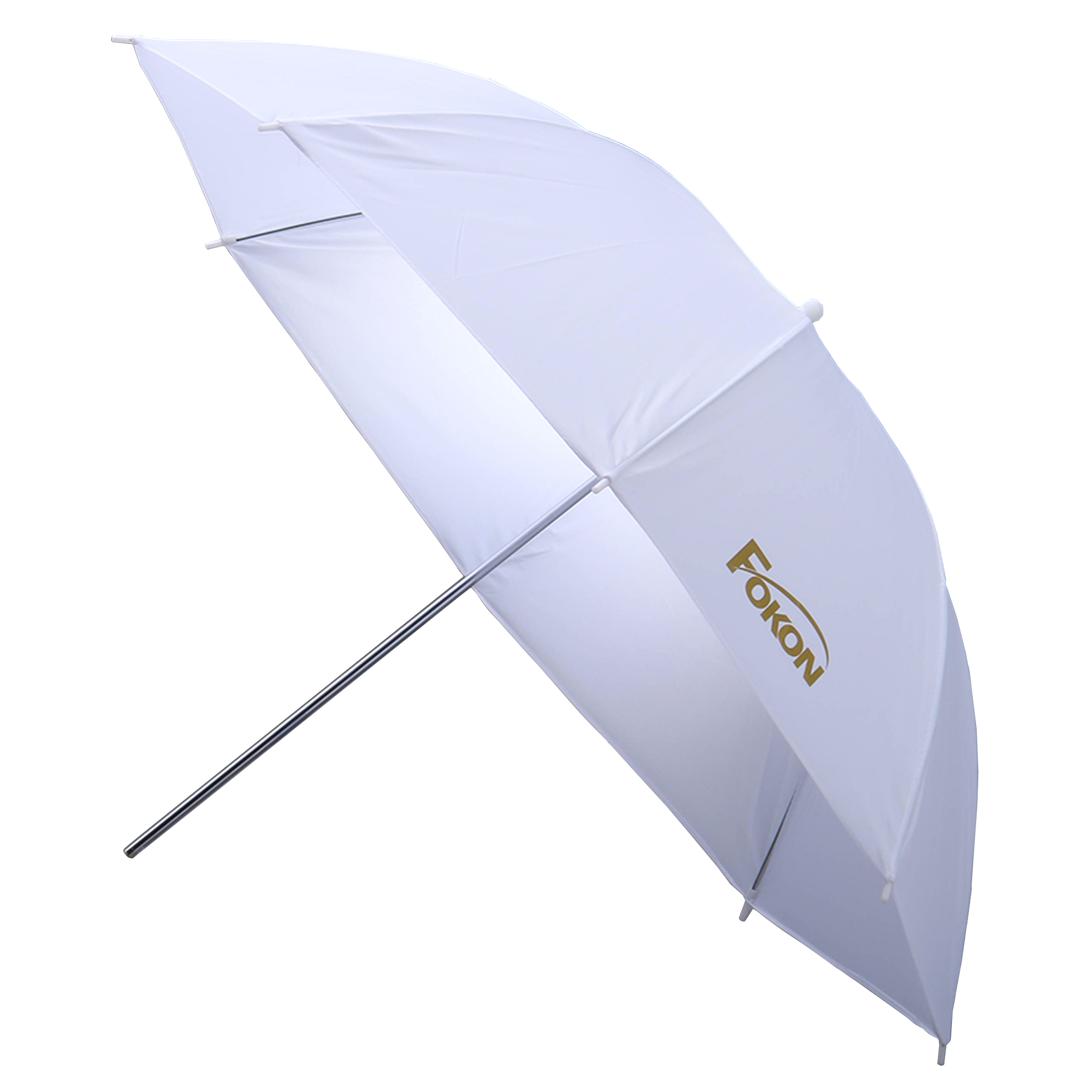 Fokon Umbrella 85 cm ร่มแสงทะลุ ขนาด 85 ซม. ใช้ร่วมกับไฟสตูดิโอ ช่วยให้แสงนุ่ม ราคา 280 บาท