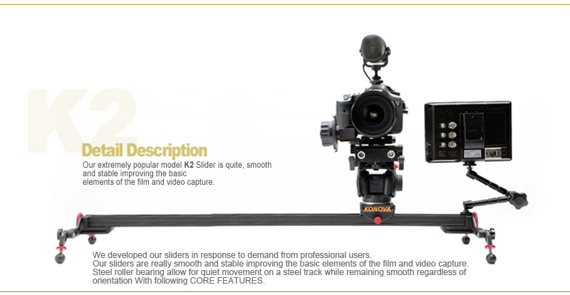ขายรางสไลด์ Konova Slider K2 100 cm ราคา 11500 บาท