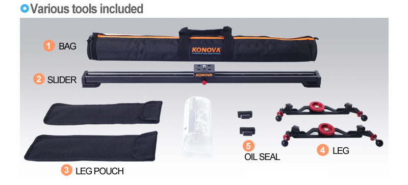 ขายรางสไลด์ Konova Slider K2 80 cm ราคา 9900 บาท