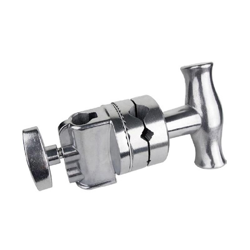 KCP-200 / 2-1/2 GRIP HEAD (SILVER) อุปกรณ์จับโกโบ้เข้ากับ C-Stand ราคา 1400 บาท