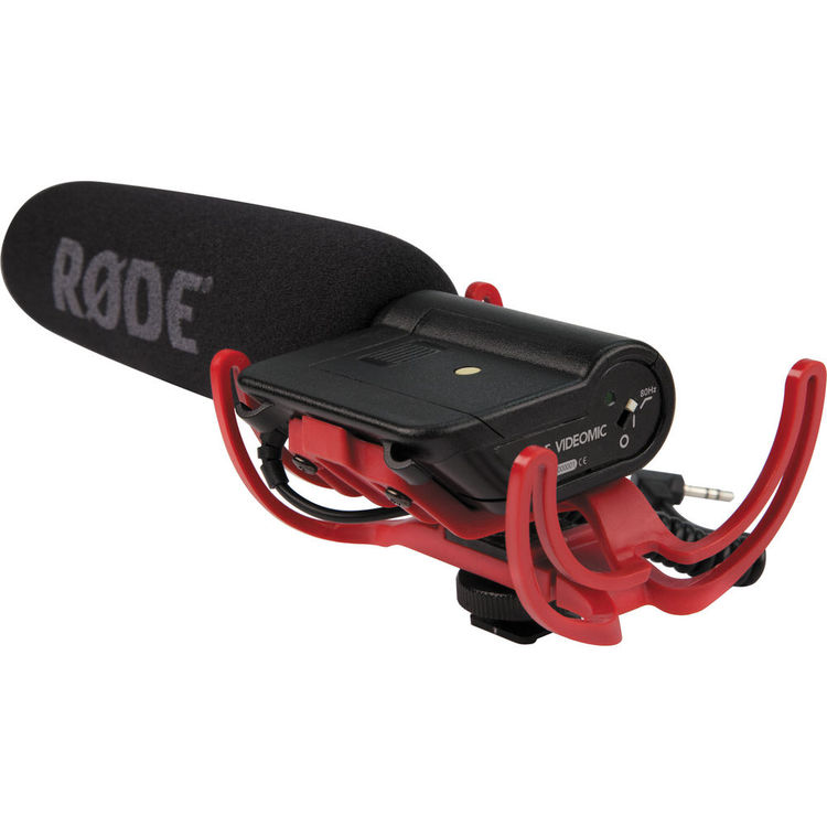 RODE VideoMic Microphone ไมค์ติดกล้องแบบคอนเดนเซอร์ พร้อมกันสั่น Rycote ราคา 4600 บาท
