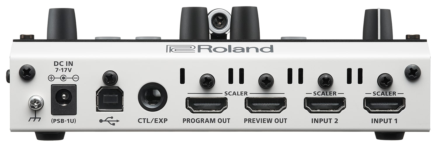 Roland V-02HD Multi-Format Video Mixer สวิทเชอร์รองรับสัญญาณภาพ HDMI 2 แชนแนล พร้อมเอฟเฟกต์ในตัว สำหรับงานบรอดคาสท์ Facebook Live, Youtube Live หรือ Streaming ราคา 22000 บาท