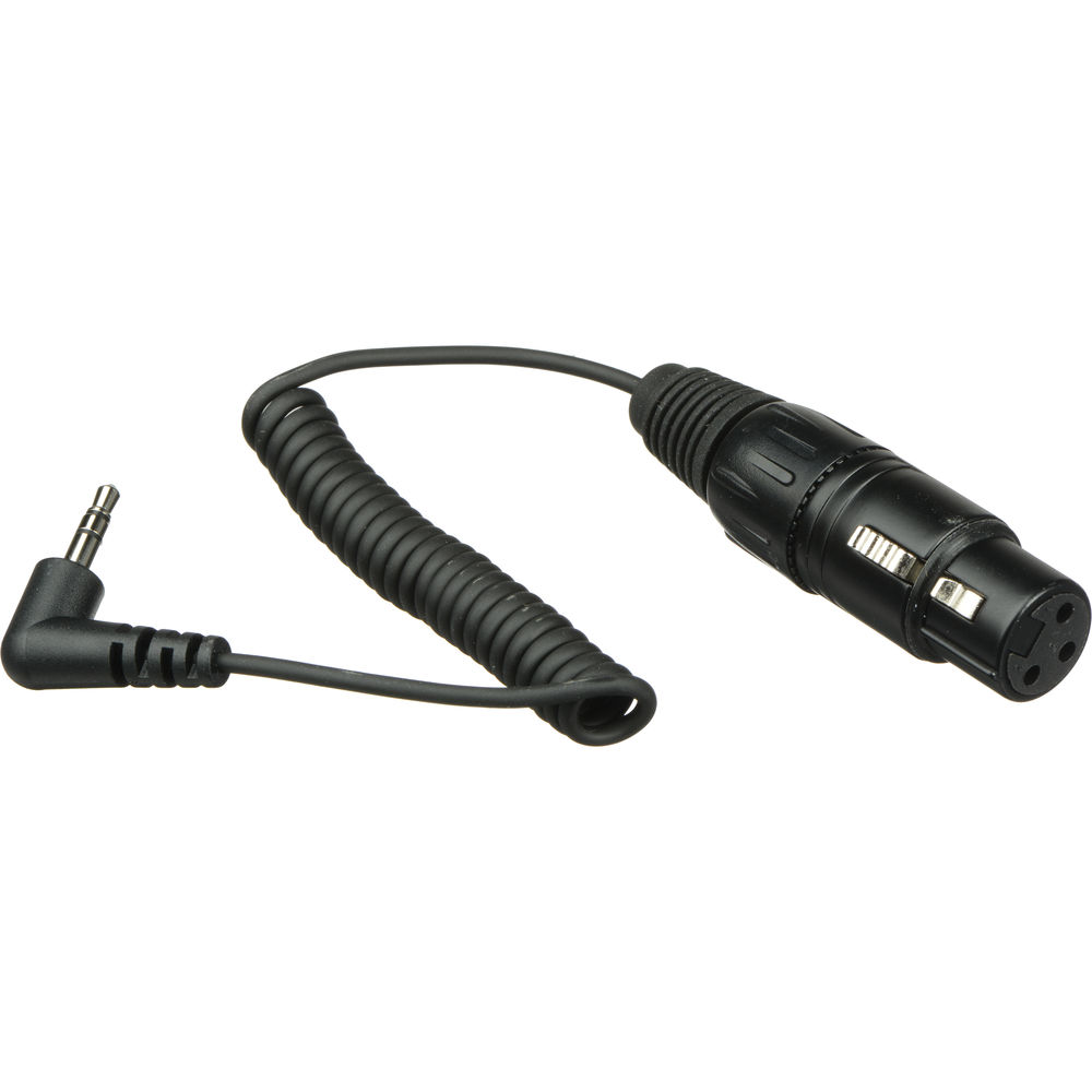 Sennheiser KA 600 XLR Female to 3.5mm TRS Male Cable (40cm) สายสัญญาณเสียงสำหรับต่อไมค์ช็อตกันแบบ XLR ไปยังกล้อง DSLR แบบ 3.5mm ยาว 40 ซม. ราคา 990 บาท