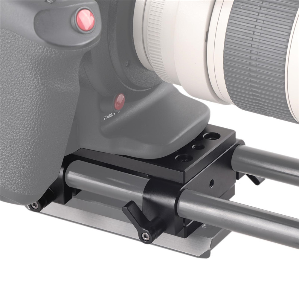 SmallRig Tripod Mounting Kit W/15mm Rail Block 1798 เพลทติดขาตั้งกล้อง พร้อมช่องใส่ท่อ 15 มม.