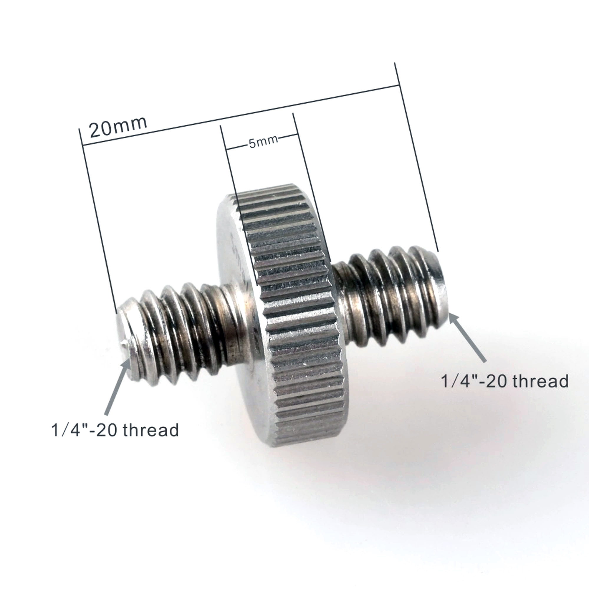 SmallRig Multi-function Double Head Stud with 1/4