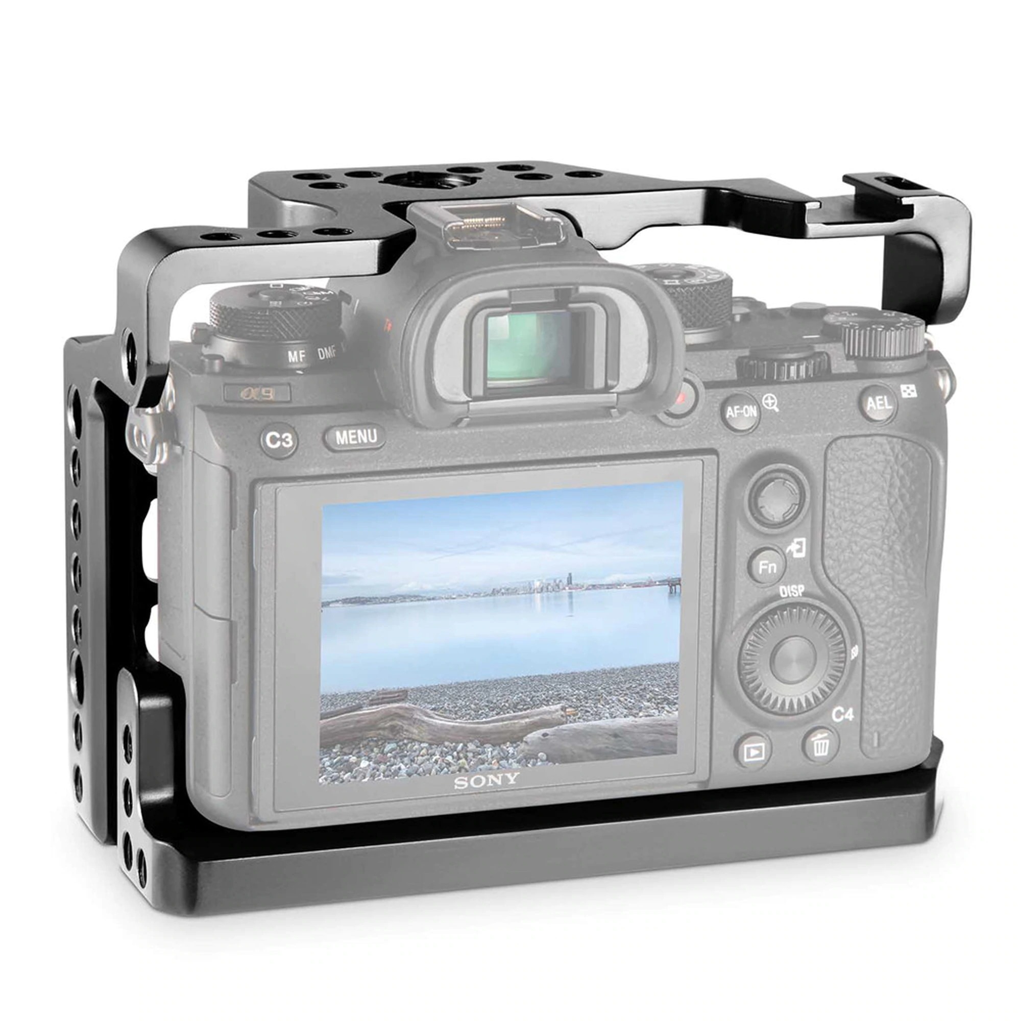 SmallRig Cage for Sony A9 2013 ชุดริกกล้อง Sony A9 พร้อมช่องร้อยสายคล้องคอ รูน๊อตขนาด 1/4