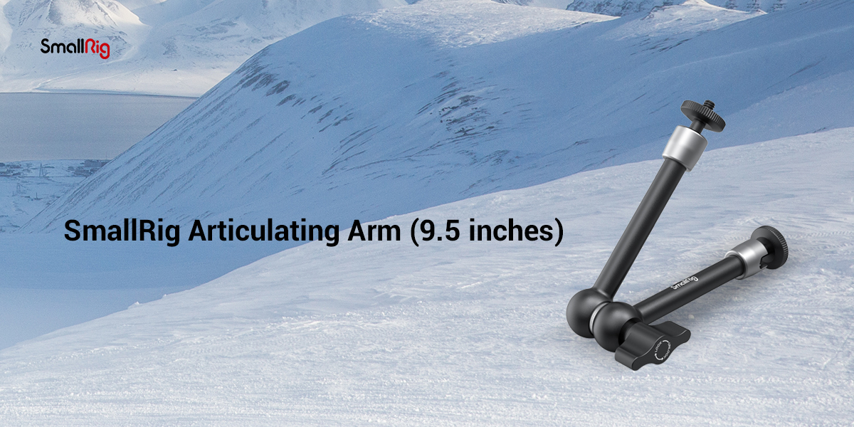 SmallRig Articulating Arm (9.8 inches) 2066B เมจิกอาร์มขนาด 9.8 นิ้ว สกรู 1/4 ทั้งสองฝั่ง สำหรับติดจอมอนิเตอร์ ราคา 695 บาท
