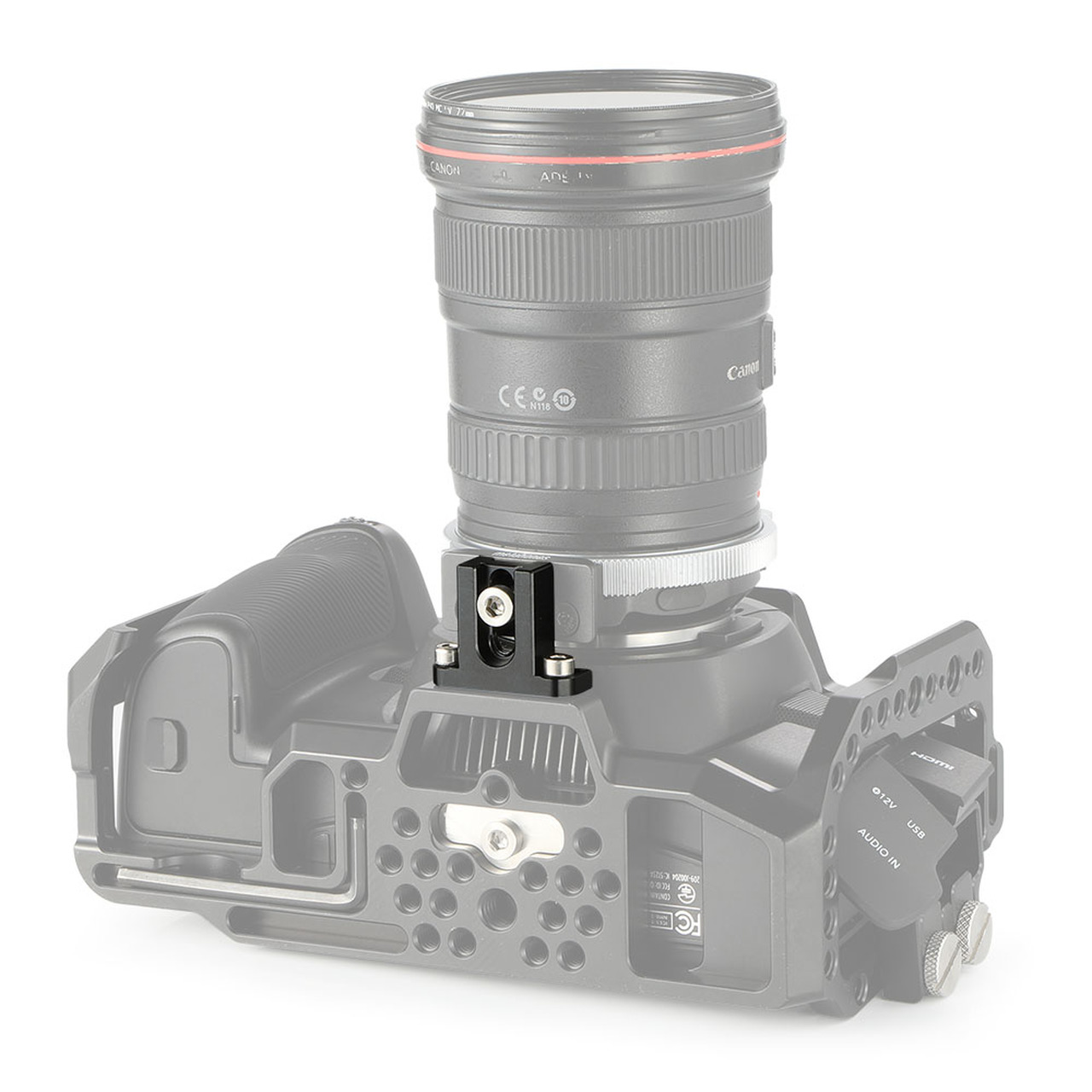 SmallRig Lens Mount Adapter Support for BMPCC 4K 2247 ที่ยึดอแดปเตอร์เลนส์ Metabones และ Viltrox เข้ากับเคจ SmallRig BMPCC 4K ราคา 500 บาท