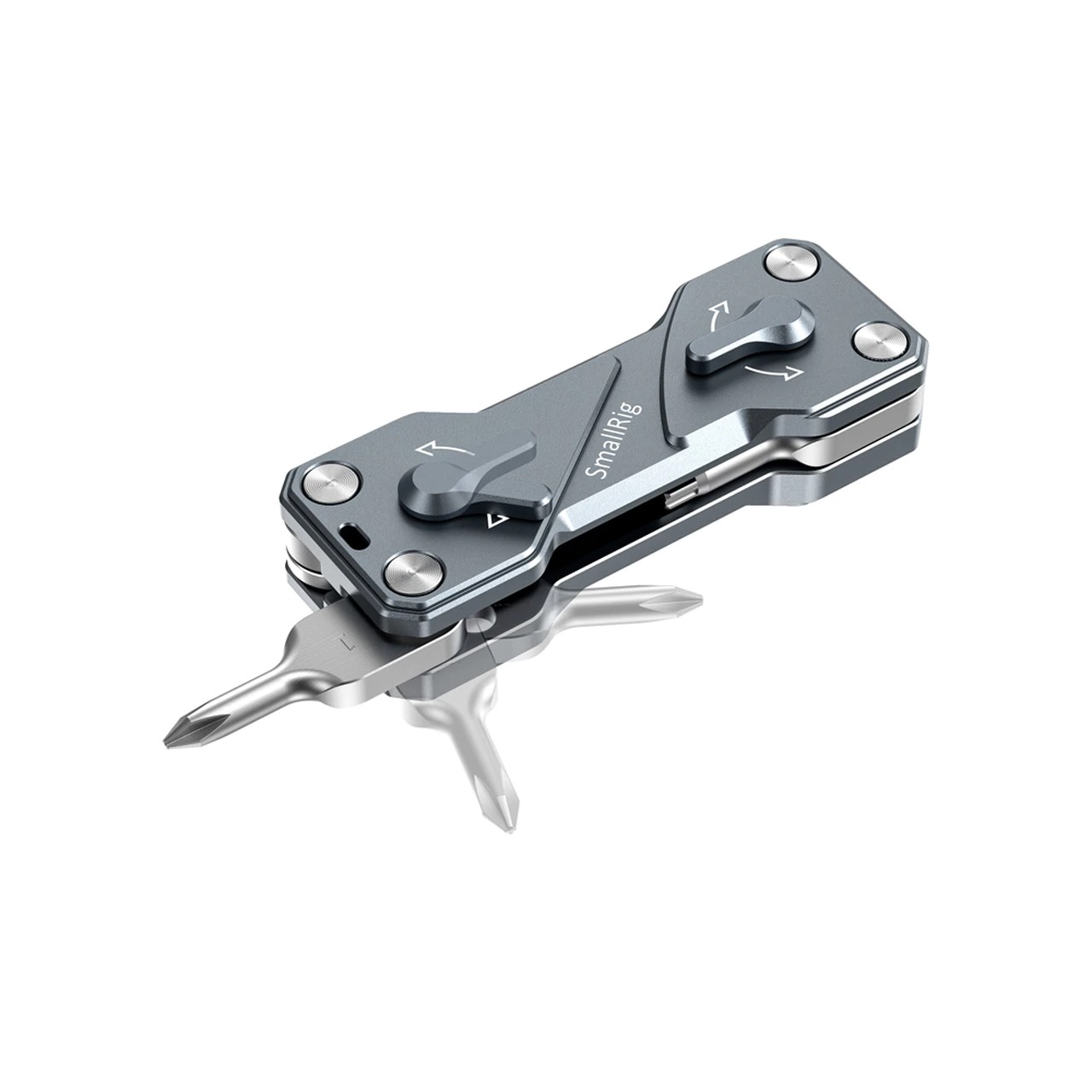 SmallRig Folding Screwdriver Kit Hunter AAK2495 ชุดไขควง 7 แบบ (ไขควงแบน, ไขควงแฉก, ประแจหกเหลี่ยมเบอร์ 2.5, 3, 4, 3/16, ประแจทอร์ค T25) ราคา 1400 บาท