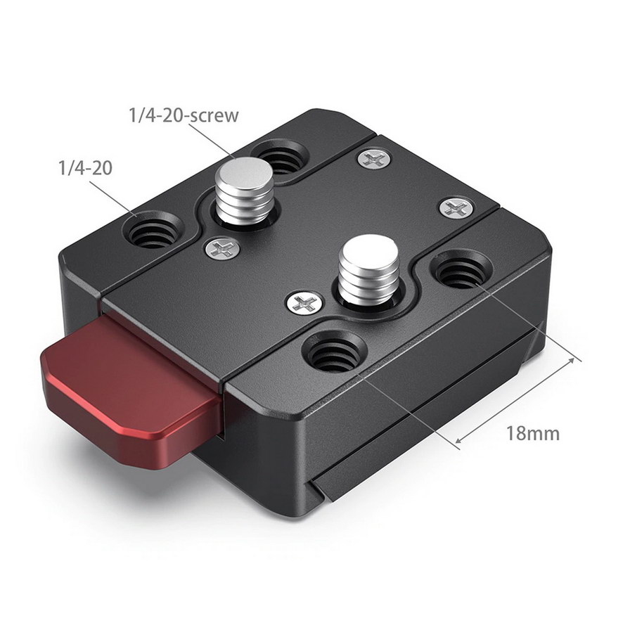 SmallRig Mini V-Lock Assembly Kit MD2801 เพลทติดแบต V-Mount ขนาดเล็กน้ำหนักเบา ราคา 690 บาท
