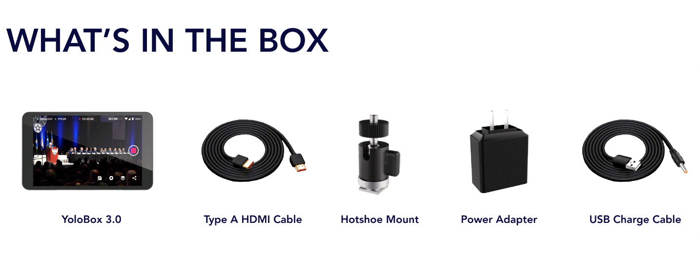 กล่องไลฟ์ กล่องสตรีม YoloBox Portable Live Stream Studio อุปกรณ์สตรีมวิดีโอ มอนิเตอร์ทัชสกรีน 7 นิ้ว สวิทเชอร์ ไลฟ์สด Facebook Live, Youtube, Twitter ผ่าน Wi-Fi, SIM Card, Ethernet ราคา 38800 บาท