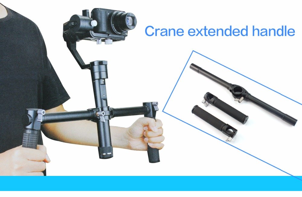 ขาย Zhiyun Crane 2 Dual Handle Bar ด้ามจับสำหรับกิมบอล Zhiyun Crane 2 ราคา 3600 บาท