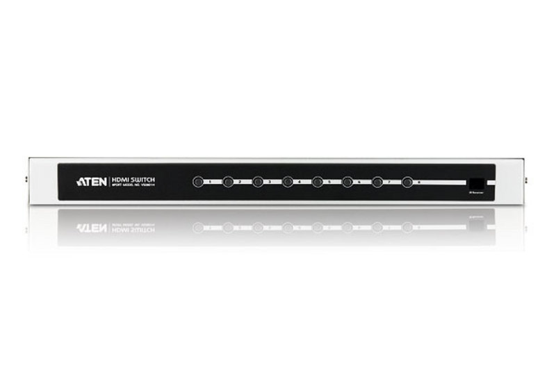 ATEN VS0801H 8-Port HDMI Switch อุปกรณ์สลับสัญญาณภาพแบบ HDMI 1.3b Switcher 8 input ออก 1 output ที่รองรับ FullHD 1080p ราคา 9800 บาท