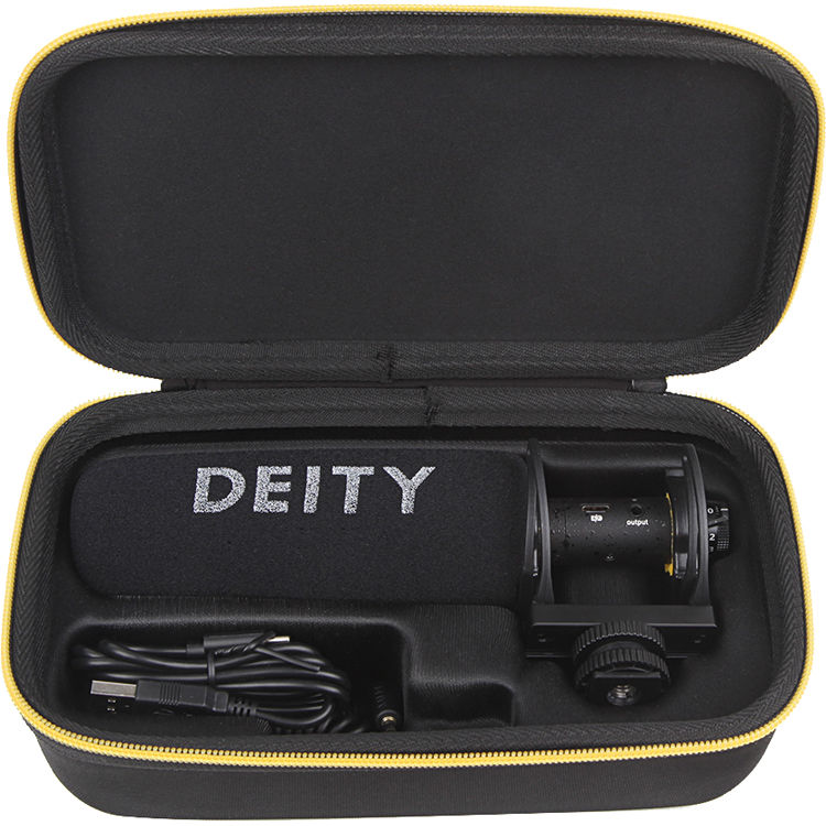 Deity V-Mic D3 Pro Microphone ไมค์ติดกล้องถ่ายวิดีโอ ปรับระดับความดังได้ที่ตัวไมค์, Low-Cut Filter, แบตชาร์จได้ในตัว ราคา 6900 