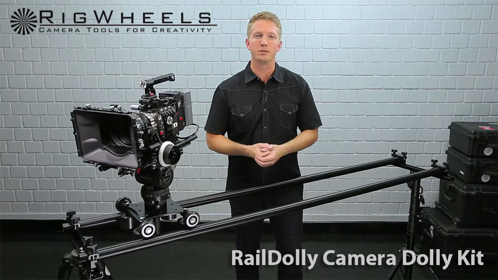 RigWheels RailDolly Camera Dolly Kit ดอลลี่กล้องถ่ายหนัง พร้อมตัวปิดหัว-ท้ายรางสำหรับติดขาตั้ง และอแดปเตอร์ติดหัววิดีโอ Bowl 75 / Bowl 100