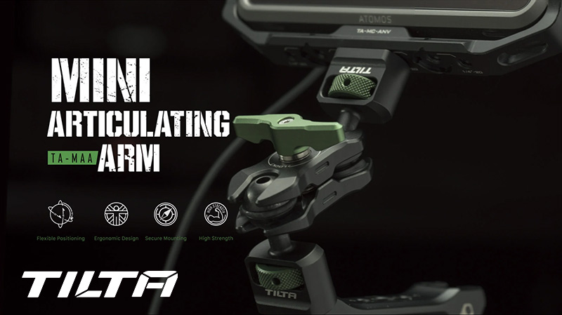 Tilta Mini Articulating Arm (TA-MAA) เมจิกอาร์มจิ๋วแต่แจ๋ว รับน้ำหนักได้ถึง 4.5 กิโล ‼️  หัวบอลปรับหมุนได้ 360 องศา ลูกบิดขนาดใหญ่จับถนัดมือ