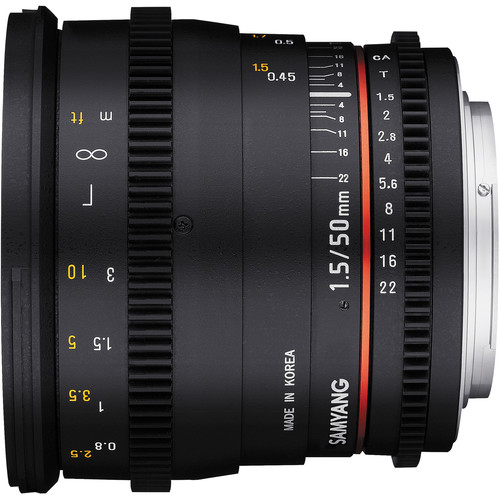 ขายเลนส์ซีนีม่า Samyang Cinema Lens 50mm T1.5 ราคา 24900 บาท