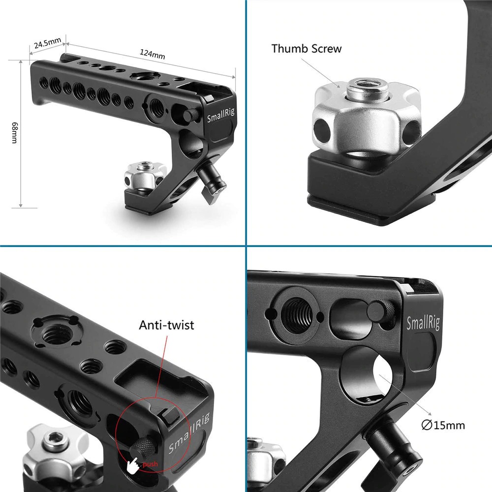 SmallRig Cold Shoe Handle 2094 ด้ามจับชุดริกสำหรับติดฮอทชูกล้อง ราคา 1800 บาท