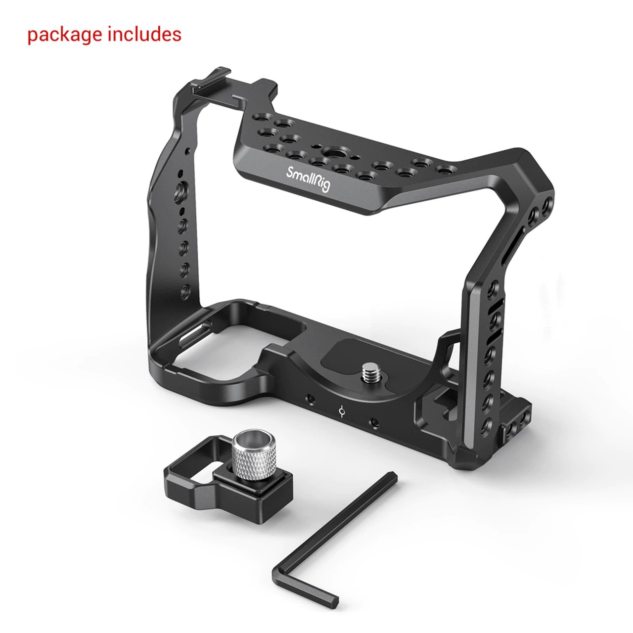 SmallRig Camera Cage and HDMI Cable Clamp for Sony Alpha 7S III A7S III A7S3 3007 ชุดริกกล้อง Sony A7S III, A7S3 พร้อมที่ล็อคสาย HDMI ราคา 1990 บาท