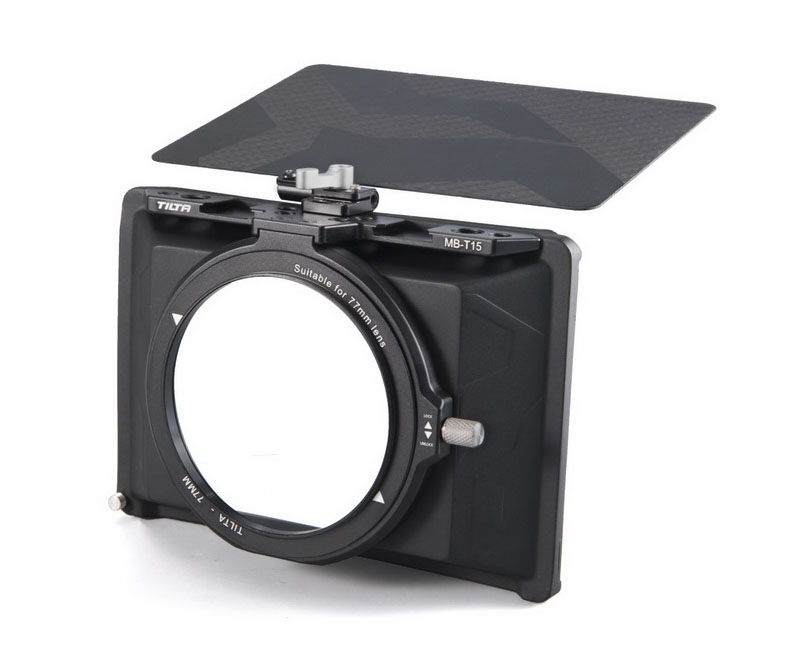TILTA Mini Matte Box MB-T15 แมทบ็อกซ์ น้ำหนักเบา ขนาดเล็กกะทัดรัด เหมาะสำหรับกล้อง Mirrorless / DSLR ติดเข้ากับหน้าเลนส์ได้ทันที ใส่ฟิลเตอร์ 4 x 5.65