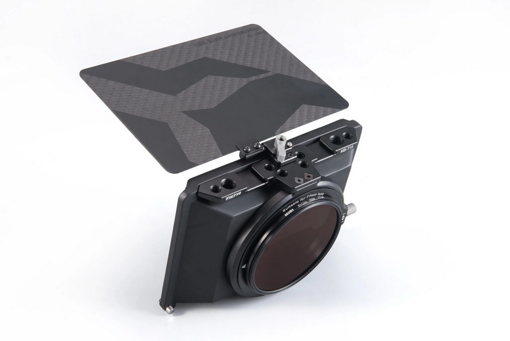 TILTA Mini Matte Box MB-T15 แมทบ็อกซ์ น้ำหนักเบา ขนาดเล็กกะทัดรัด เหมาะสำหรับกล้อง Mirrorless / DSLR ติดเข้ากับหน้าเลนส์ได้ทันที ใส่ฟิลเตอร์ 4 x 5.65