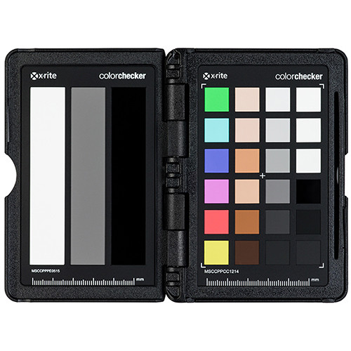 X-Rite ColorChecker Passport Video แผ่นชาร์ทสีสำหรับงานวิดีโอ ประกอบด้วยตารางสี 24 สี, Greyscale 3 ระดับ, แผ่นปรับโฟกัส และแผ่นปรับ White Balance ขนาดกะทัดรัด ราคา 6200 บาท