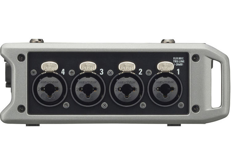 Zoom F4 Multitrack Field Recorder เครื่องบันทึกเสียงภาคสนาม XLR/TRS 4 แชนแนล Timecode BNC ราคา 20400 บาท