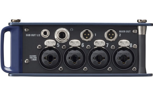 ขายเครื่องบันทึกเสียงภาคสนามมืออาชีพ Zoom F8 Multi-Track Field Recorder รองรับ 8 แชนแนล SMPTE, Phantom Power ราคา 39600 บาท